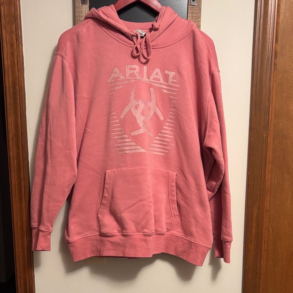 Ariat Coral Hoodie with Logo